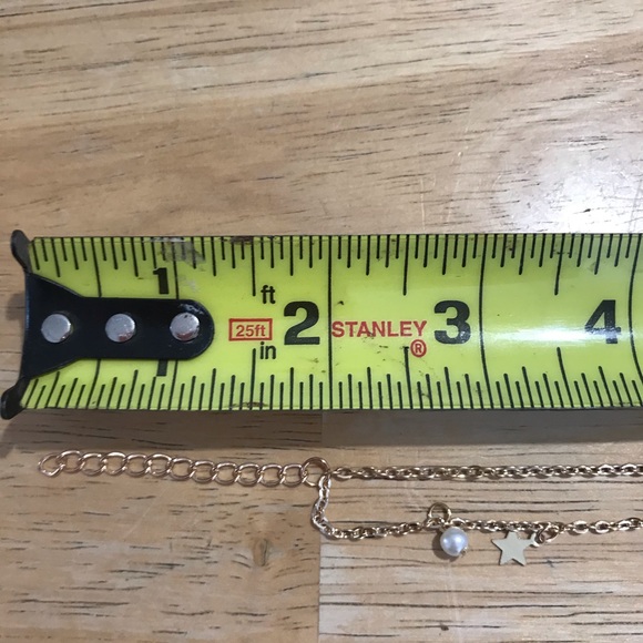 Infinity/star/pearl double-layered anklet - Picture 6 of 7